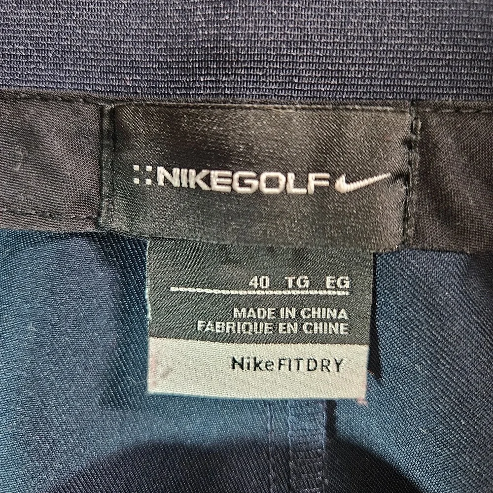 Nike Golf Shorts Men‎ 40 Flat Front Navy